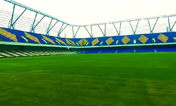 EKA Arena / Ahmedabad football setting (illustrative)