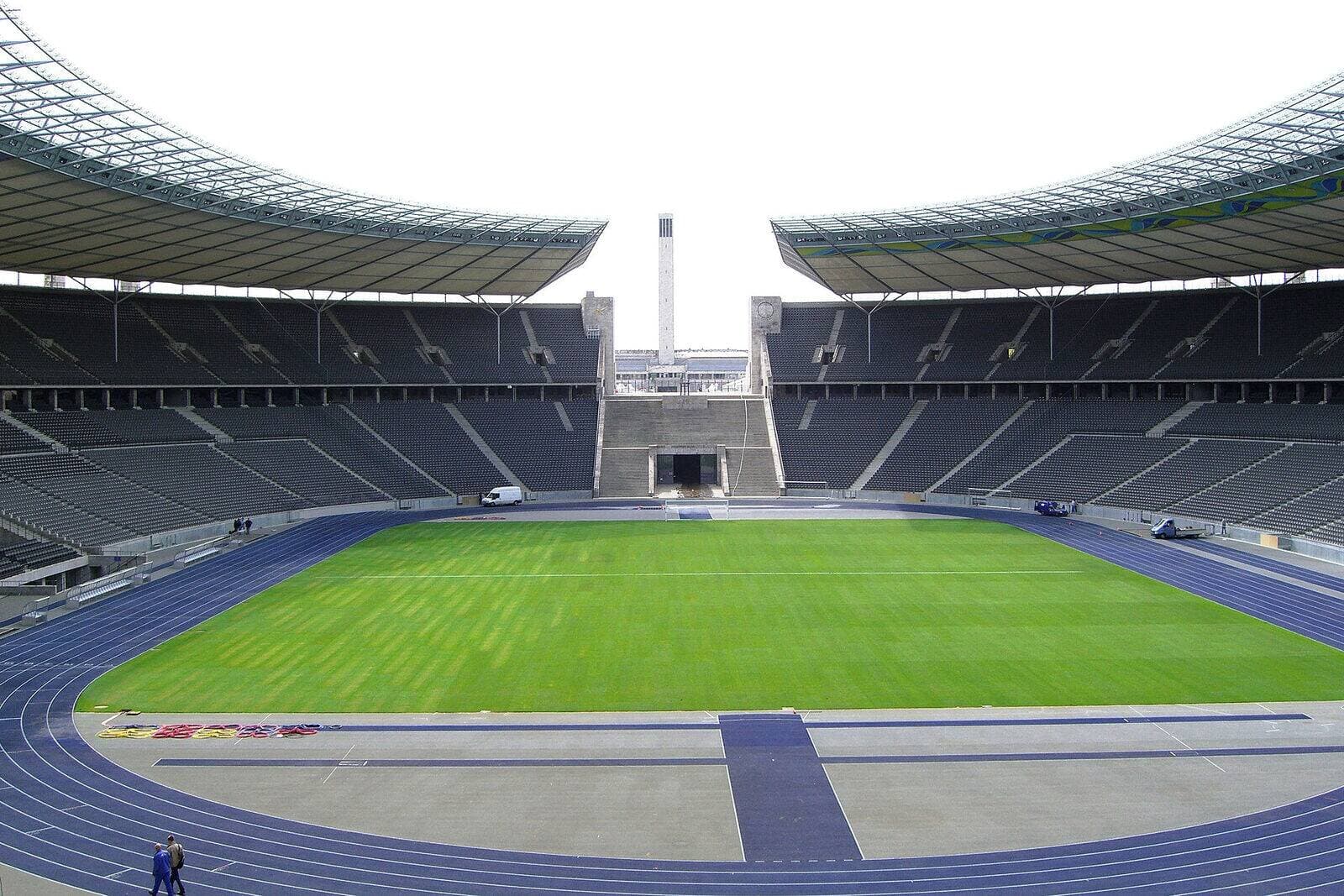 Olympiastadion Berlin interior (illustrative)