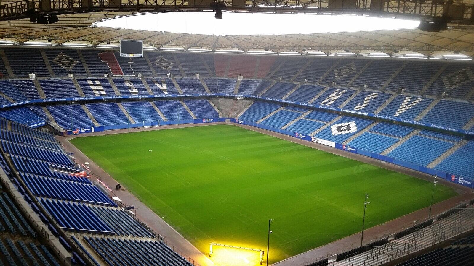 Volksparkstadion Hamburg exterior (illustrative)