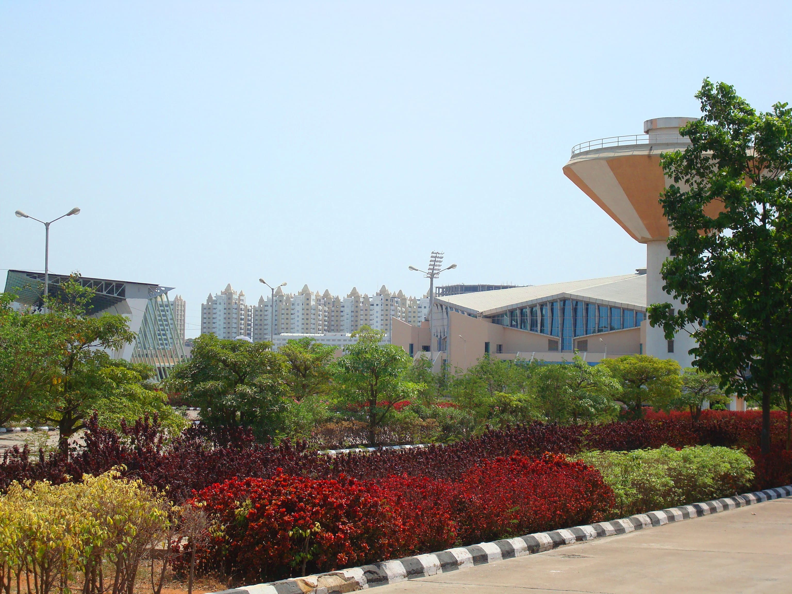 Indian football stadium