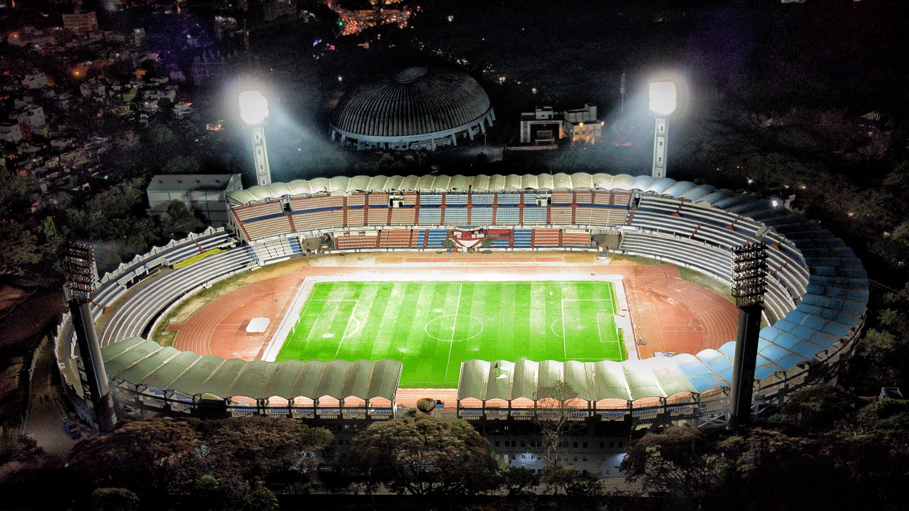Indian football stadium