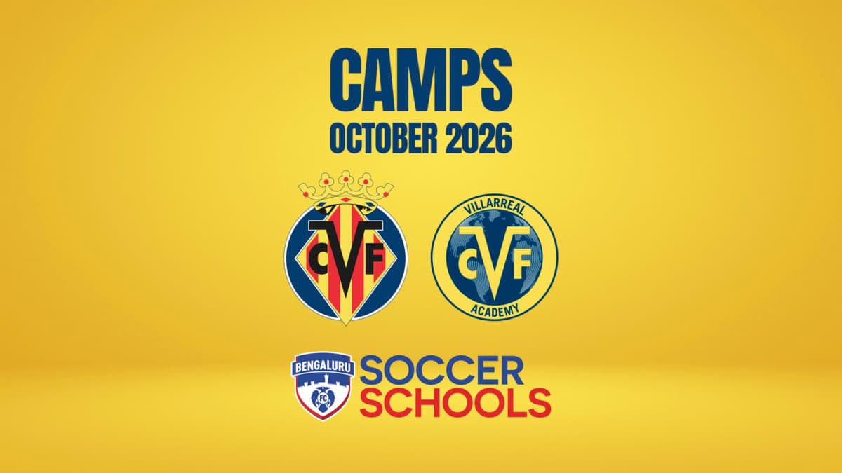 Villarreal × BFC Football Camps 2026 poster