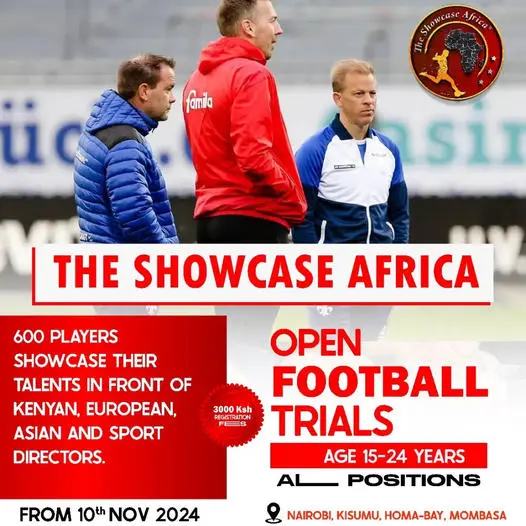 The Showcase Africa Football Trials, Kenya