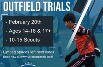 UK Football Trials at Manchester